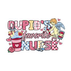 Cupid's Favorite Nurse Valentine Doodle