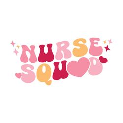 Nurse Squad Nurse Valentine Groovy