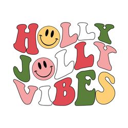 Holly Jolly Vibes Groovy Christmas