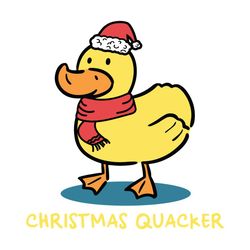 Christmas Quacker Funny Duck