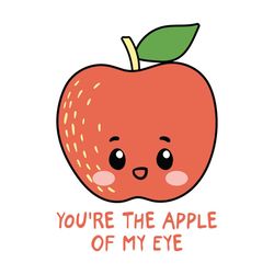 Apple of My Eye Love SVG