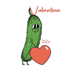 Dilly Love Valentine SVG