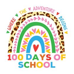 Adventure Begins 100 Days of School