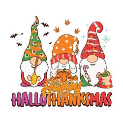 Happy Hallothanksmas Gnome