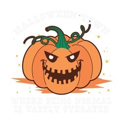 Halloween Town Pumpkin