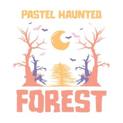 Pastel Haunted Forest