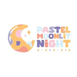 Pastel Moonlit Night