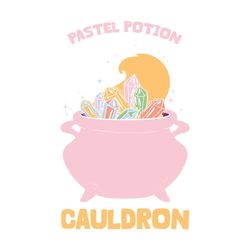 Pastel Potion Cauldron