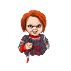 Chucky Svg, Halloween Svg, Spooky Season Svg, Trick or Treat Svg, Cricut, Silhouette Vector Cut File,13