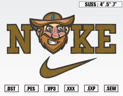 Nike X Charlotte 49ers Mascot Embroidery Designs, NFL Embroidery Design File Instant Download
