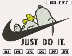 Nike Stitch Just Do It Embroidery Designs, Disney Embroidery Design File Instant Download