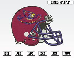 Iowa State Cyclones Helmet Embroidery Designs, NFL Embroidery Design File Instant Download