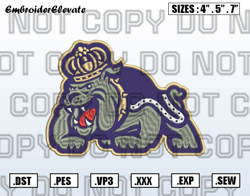 James Madison Dukes Logos Embroidery Designs,NCAA Embroidery,Logo Sport Embroidery,Sport Embroidery,Digital Download