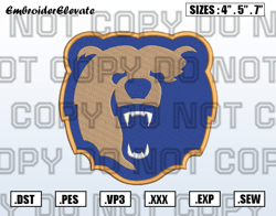 Morgan State Bears Logos Embroidery Designs,NCAA Embroidery,Logo Sport Embroidery,Sport Embroidery,Digital Download
