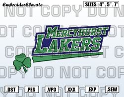 Mercyhurst Lakers Logo Embroidery Designs,NCAA Embroidery,Logo Sport Embroidery,Sport Embroidery,Digital Download