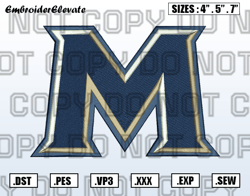 Mount St. Marys Mountaineers Logos Embroidery Designs ,NCAA Embroidery,Logo Sport Embroidery,Sport Embroidery