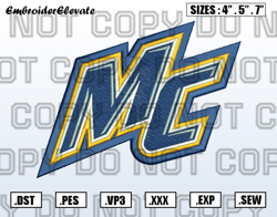 Merrimack Warriors Logo Embroidery Designs ,NCAA Embroidery,Logo Sport Embroidery,Sport Embroidery,Digital Download