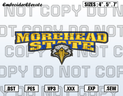 Morehead State Eagles Logo Embroidery Design,NCAA Embroidery,Logo Sport Embroidery,Sport Embroidery,Digital Download