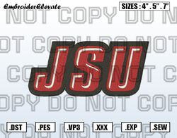Jacksonville State Gamecocks Logos Embroidery Design,NCAA Embroidery,Logo Sport Embroidery,Sport Embroidery