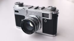 KIEV 4A 35mm RF camera with Jupiter 8m 2/50mm lens. Serviced. s/n 5918979