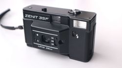 Rare Zenit 35F 35mm Soviet Film Compact Camera