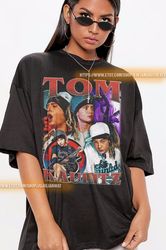 tom kaulitz vintage unisex shirt, vintage tom kaulitz tshirt gift for him and her , tom kaulitz tokio hotel 90s retro de