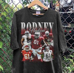 Vintage 90s Graphic Style Rodney Hudson T-Shirt, Rodney Hudson Shirt, Las Vegas Football Shirt, Vintage Oversized Sport