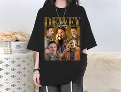 Retro Dewey Riley Character T-Shirt, Dewey Riley Shirt, Dewey Riley Tee, Actor Dewey Riley Homage, Character Shirt, Casu