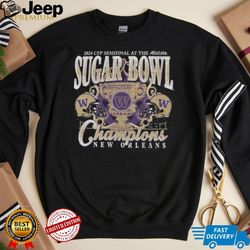 2023 24 College Football Playoff Sugar Bowl Champions Washington Huskies T Shirt