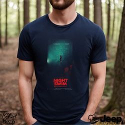 Blumhouse Night Swim In Cinema On January Official Poster Vintage T Shirt
