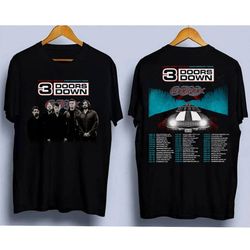 3 Doors Down Tour 2023 Tshirt, 3 Doors Down Shirt