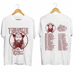 Chris Stapleton All American Road Show 2024 Tour Shirt, Chris Stapleton Fan Shirt, 55