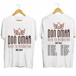 Don Omar 2024 Tour Shirt, Don Omar Band Fan Shirt, Don Omar