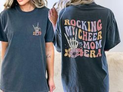 Rocking My Cheer Mom Era Shirt, In My Cheer Mom Era Comfort Colors Tshirt, 133
