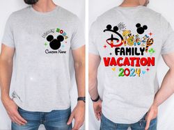 2024 Disneyland Family Vacation Shirts, Custom WDW Family Ma, 3