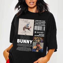 Bad Bunny nadie sabe Shirt Bad Bunny Tour 2024 TShirt, Bad B