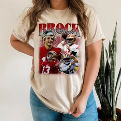 Vintage 90s Brock Purdy Comfort Colors Shirt, Vintage Brock