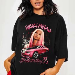 Vintage Nicki Minaj Shirt Nicki Minaj Tour Shirt, Gift For Fan