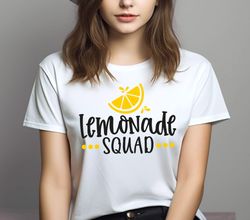 Lemonade Squad Shirt, Lemonade Shirt, Friends trip shirt, Beach Matching Shirts, Family Matching Shirt, Summer Vacation