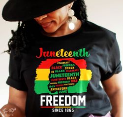 Juneteenth Shirt, Juneteenth, Black History Shirt, African American Shirt, Afro Woman Shirt