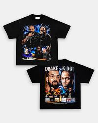 2 Slides Drake Vs Kendrick Lamar Shirt, Rap Beef Drake Vs Kdot T-Shirt, Drake Shirt, Kendrick Shirt