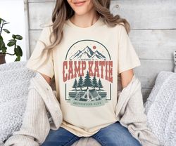 Vintage Camp Bachelorette Shirt, Custom Camping Bachelorette Party Shirts, Mountain Bride Shirt, Retro Lake Themed