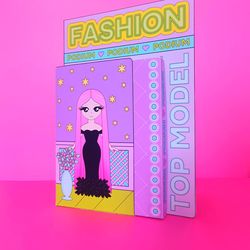 Paper doll Top model with Fashion studio PDF