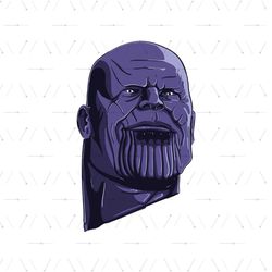 Thanos Svg, Thanos Png, Thonos Head Svg, Infinity Gauntlet Svg, Avengers Design, Movies Svg, Marvel Avengers Logo Superh