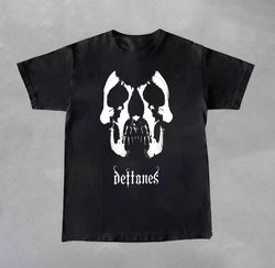 vintage deftones t-shirt - limited edition deftones graphic shirt - deftones bootleg tee - rock band tshirt