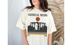 Criminal Minds Shirt, Criminal Minds T-Shirt, Criminal Minds  Tees, Criminal Minds Shirt, Trendy T-Shirt, Retro Shirt, S