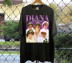 Diana Princess T-Shirt, Diana Princess Shirt, Diana Princess Tees, Retro T-Shirt, Vintage Shirt, Hip hop Graphic, Trendy