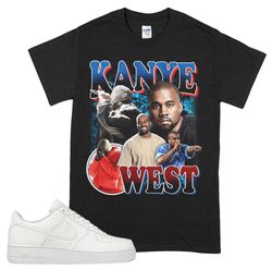kanye west shirt 90s vintage x bootleg style rap tee retro tshirt, oversized graphic tee tshirt, christmas gifts for men