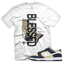 BLESSEDHANDS T Shirt To Match Wmns Midnight Navy Team Gold White Next Nature, 33