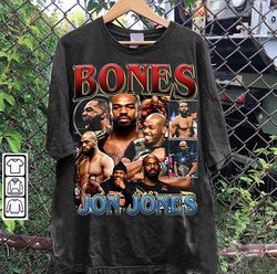 Vintage 90s Graphic Style Bones Jones T-Shirt - Jon Jones Sweatshirt -